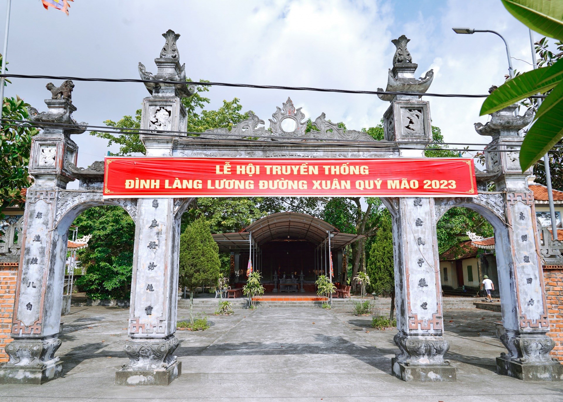 Đình - Chùa Lương Đường, xã Hòa Bình, huyện Thủy Nguyên