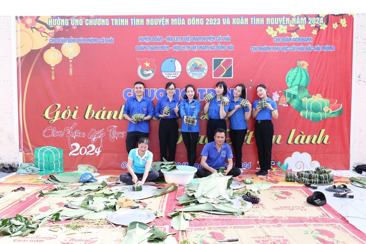 CHƯƠNG TRÌNH “GÓI BÁNH CHƯNG XANH - TRAO TẾT AN LÀNH” XUÂN GIÁP THÌN NĂM 2024