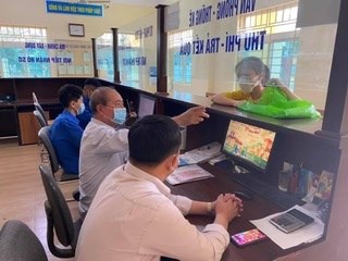 Huyện đoàn An Dương ra quân Ngày chiến sỹ tình nguyện giải quyết thủ tục hành chính