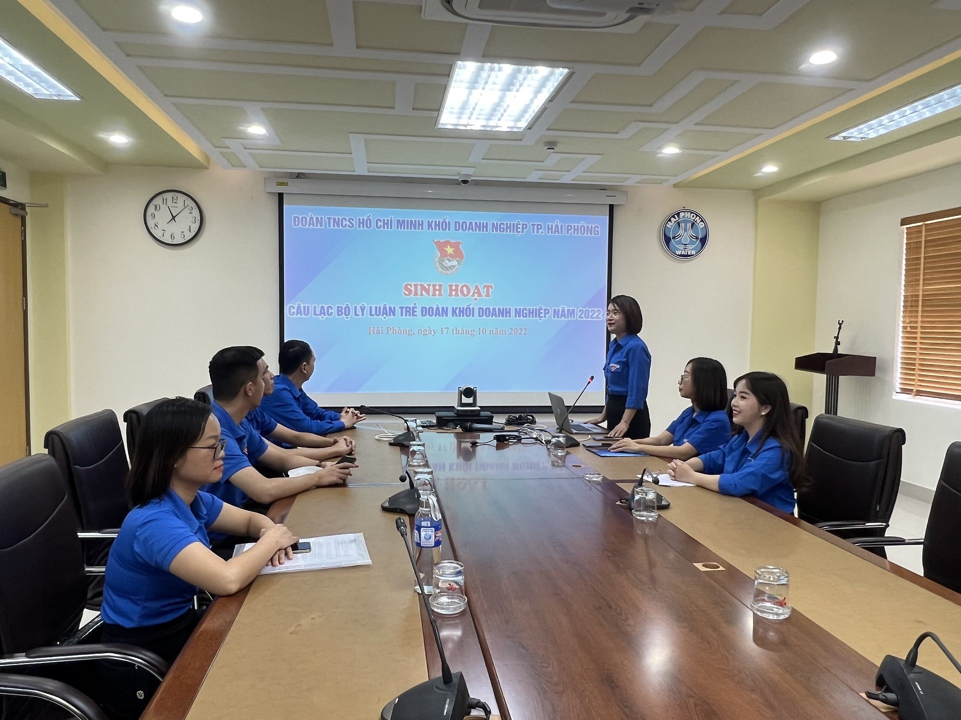 Sinh hoạt Câu lạc bộ Lý luận trẻ cấp Đoàn Khối