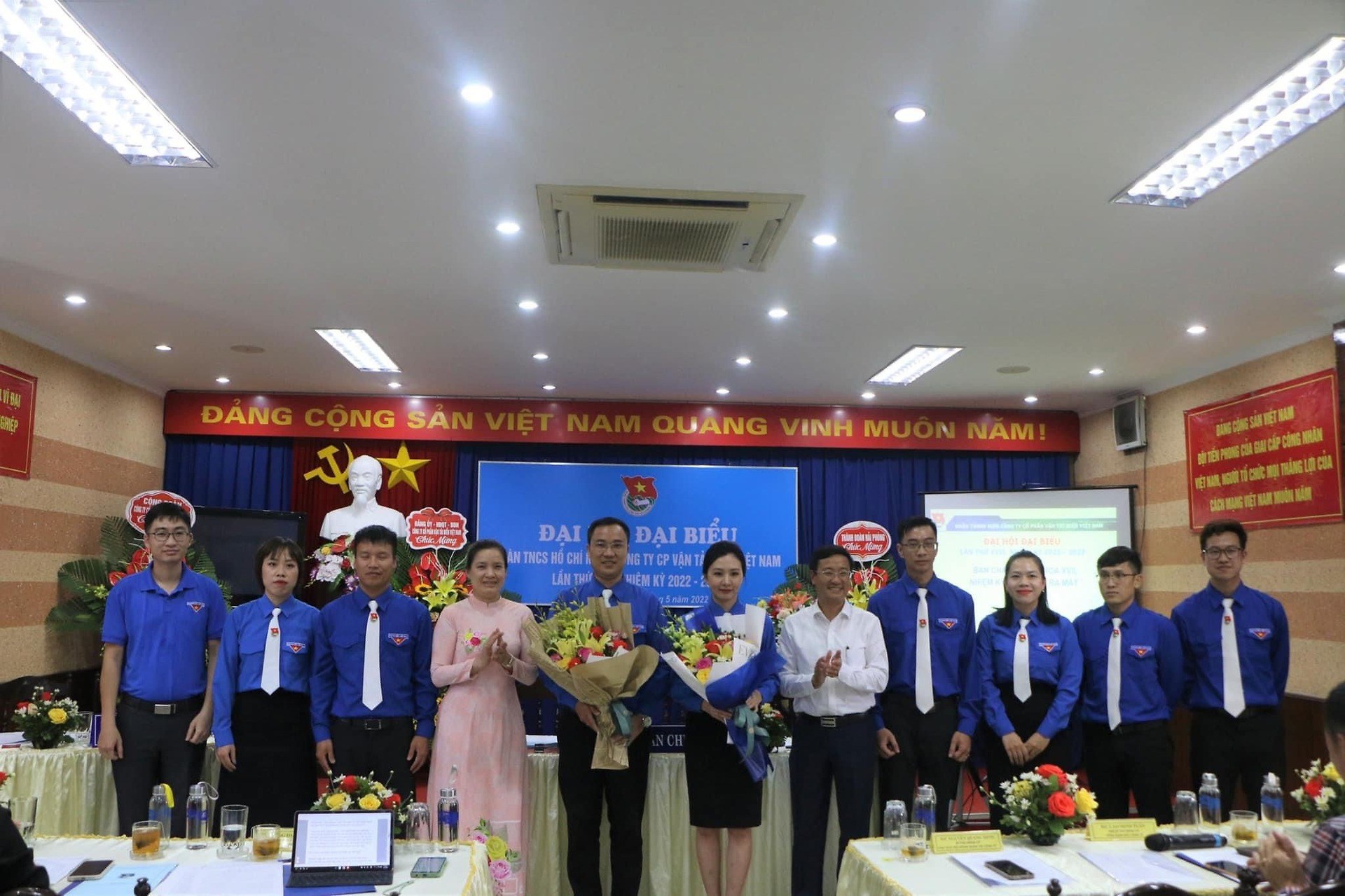 ĐTN VOSCO: Tổ chức thành công Đại hội Đại biểu nhiệm kỳ 2022 - 2027