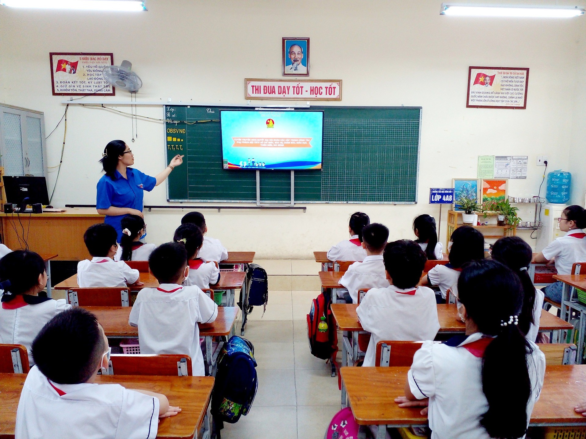 Tuyên truyền cho đội viên, thiếu nhi về Nghị quyết Đại hội Đoàn các cấp trong công tác phụ trách Đội TNTP Hồ Chí Minh