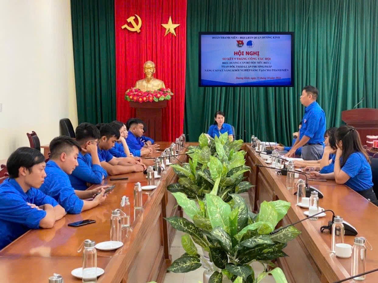 HỘI NGHỊ SƠ KẾT 9 THÁNG CÔNG TÁC HỘI, BIỂU DƯƠNG CÁN BỘ HỘI TIÊU BIỂU; TRAO ĐỔI, THẢO LUẬN PHƯƠNG PHÁP NÂNG CAO