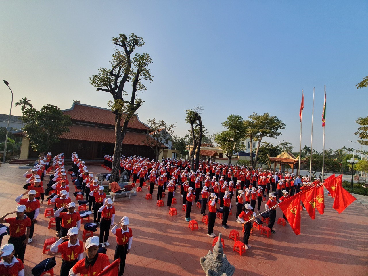 CHẤM THÔNG TIN NGHI THỨC ĐỘI NĂM HỌC 2020-2021