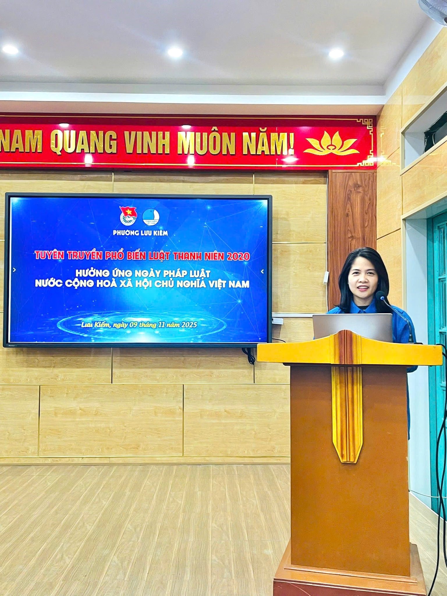 ĐOÀN PHƯỜNG LƯU KIẾM TỔ CHỨC UYÊN TRUYỀN, PHỔ BIẾN PHÁP LUẬT NĂM 2025