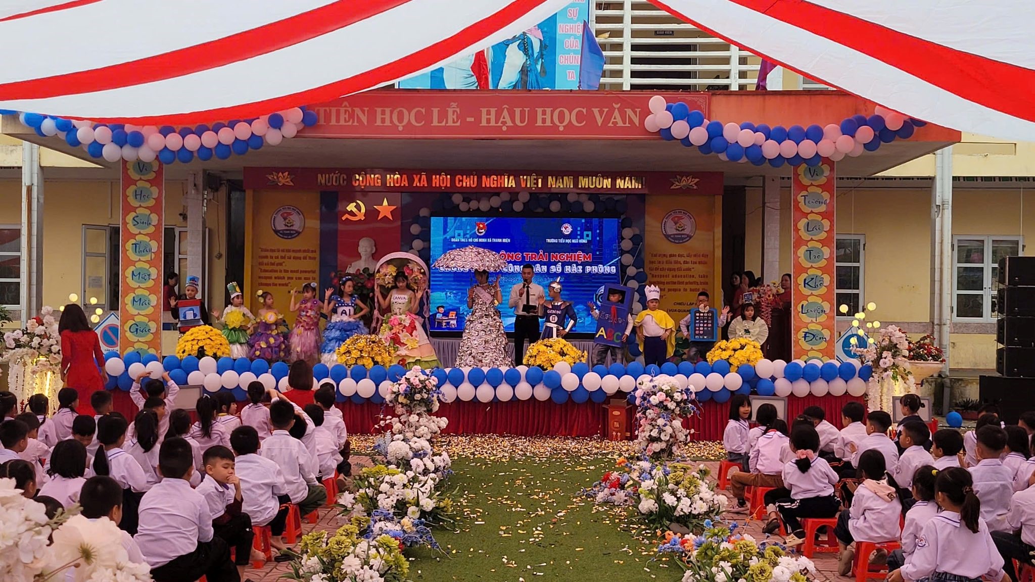 THANH MIỆN: TỔ CHỨC HOẠT ĐỘNG TRẢI NGHIỆM "CHÚNG EM LÀ CÔNG DÂN SỐ HẢI PHÒNG"