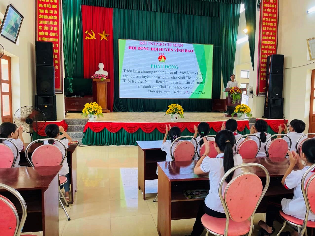 THIẾU NIÊN VĨNH BẢO TÍCH CỰC THAM GIA CHƯƠNG TRÌNH “THIẾU NHI VIỆT NAM-HỌC TẬP TỐT, RÈN LUYỆN CHĂM” VÀ “TUỔI TRẺ VIỆT NAM-RÈN ĐỨC LUYỆN TÀI, DẪN DẮT TƯƠNG LAI” NĂM HỌC 2023-2024