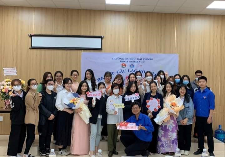 Ra mắt Câu lạc bộ Tiếng Nhật - Khoa Ngoại ngữ, Trường Đại học Hải Phòng nhân dịp Kỷ niệm 91 năm Ngày thành lập Đoàn TNCS Hồ Chí Minh