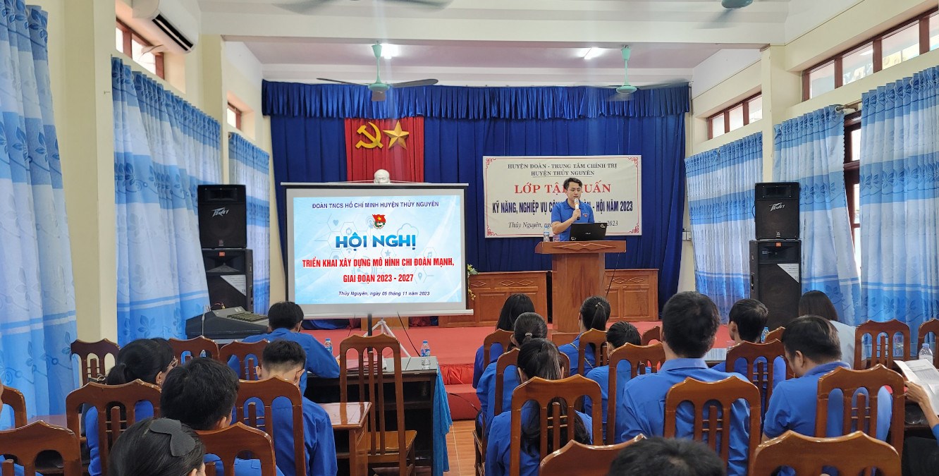 Huyện đoàn Thủy Nguyên: Triển khai thực hiện mô hình Chi đoàn mạnh giai đoạn 2023 - 2027
