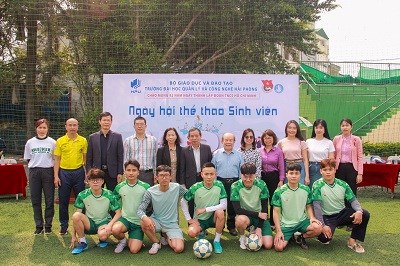 Khai mạc Giải bóng đá sinh viên HPU năm 2023