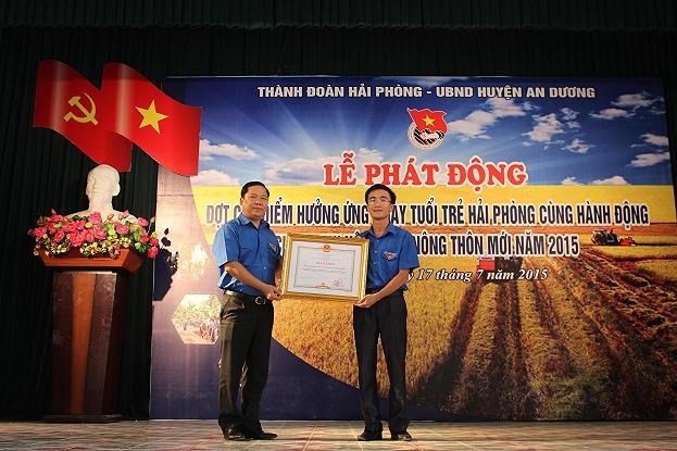 Tuổi trẻ Hải Phòng chung tay xây dựng nông thôn mới