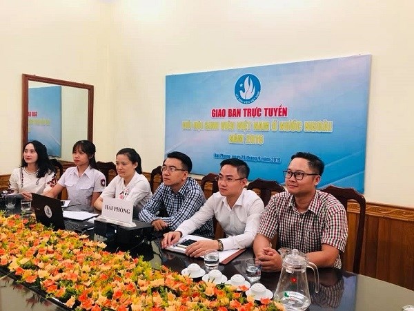 HỘI SINH VIÊN VIỆT NAM THÀNH PHỐ HẢI PHÒNG TỔ CHỨC ĐIỂM CẦU GIAO BAN TRỰC TUYẾN VỚI HỘI SINH VIÊN VIỆT NAM Ở NƯỚC NGOÀI