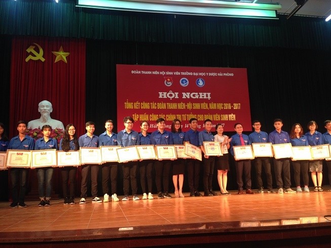 Đoàn trường Đại học Y dược Hải Phòng: Tổng kết công tác Đoàn, Hội năm học 2016 - 2017
