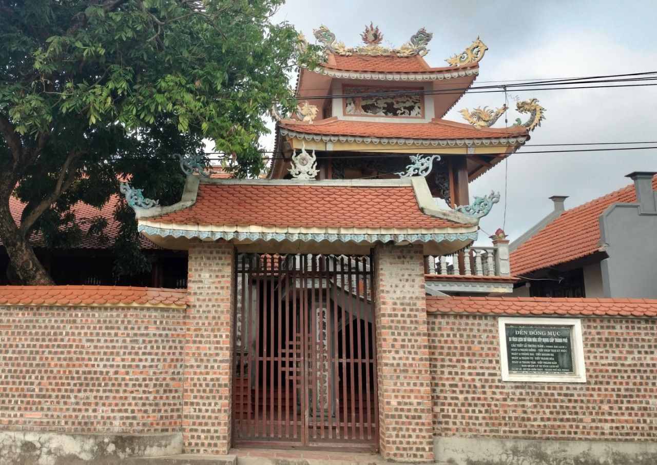 ĐỀN ĐỒNG MỤC, XÃ DU LỄ, HUYỆN KIẾN THỤY