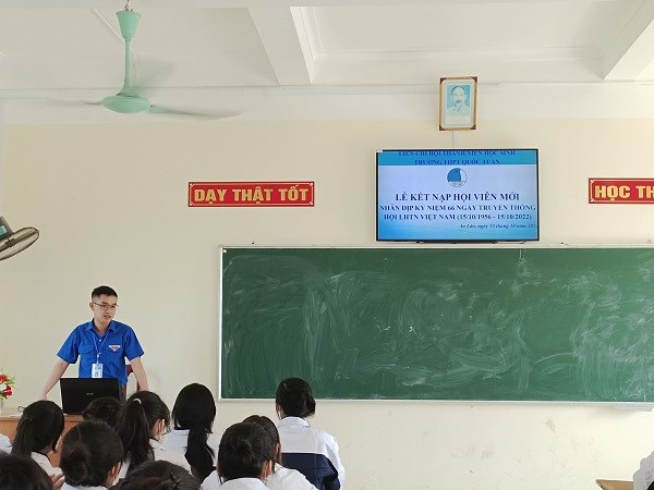 LỄ KẾT NẠP HỘI VIÊN MỚI NĂM 2022