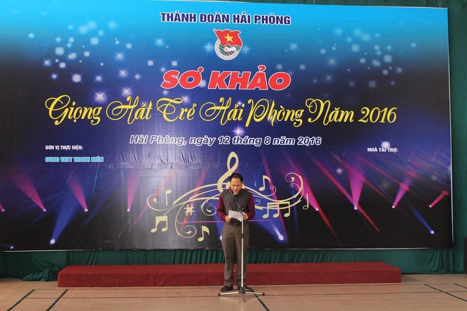 Khai mạc Vòng sơ khảo Cuộc thi giọng hát trẻ Hải Phòng 2016