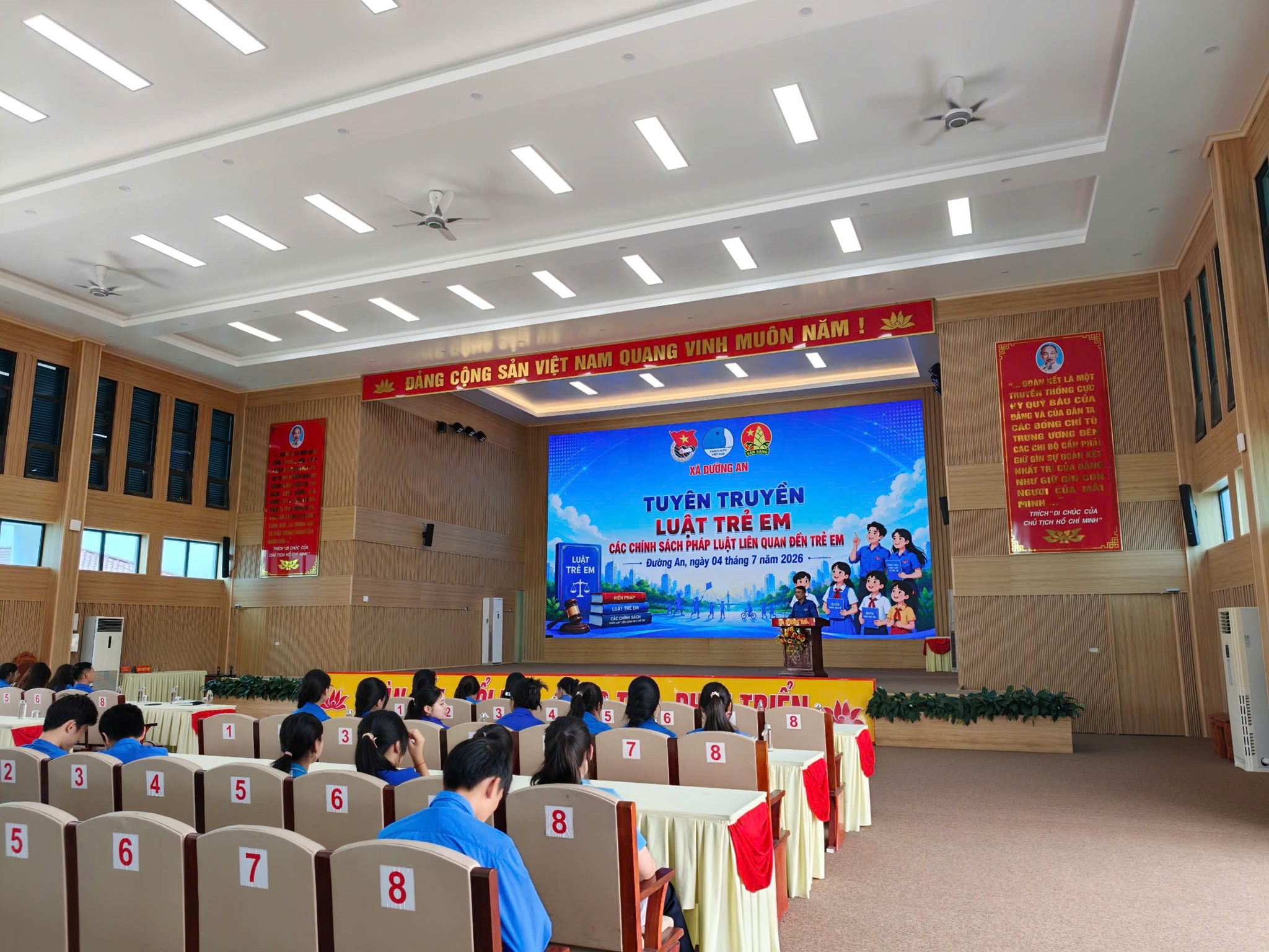 ĐƯỜNG AN: TỔ CHỨC TUYÊN TRUYỀN LUẬT TRẺ EM VÀ CÁC CHÍNH SÁCH PHÁP LUẬT LIÊN QUAN ĐẾN TRẺ EM