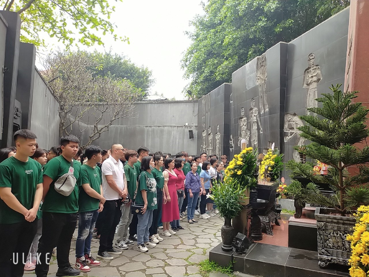 ĐOÀN TRƯỜNG THPT CÁT HẢI VỚI HOẠT ĐỘNG TRẢI NGHIỆM, ĐẾN VỚI ĐỊA CHỈ ĐỎ - THÁNG THANH NIÊN NĂM 2023