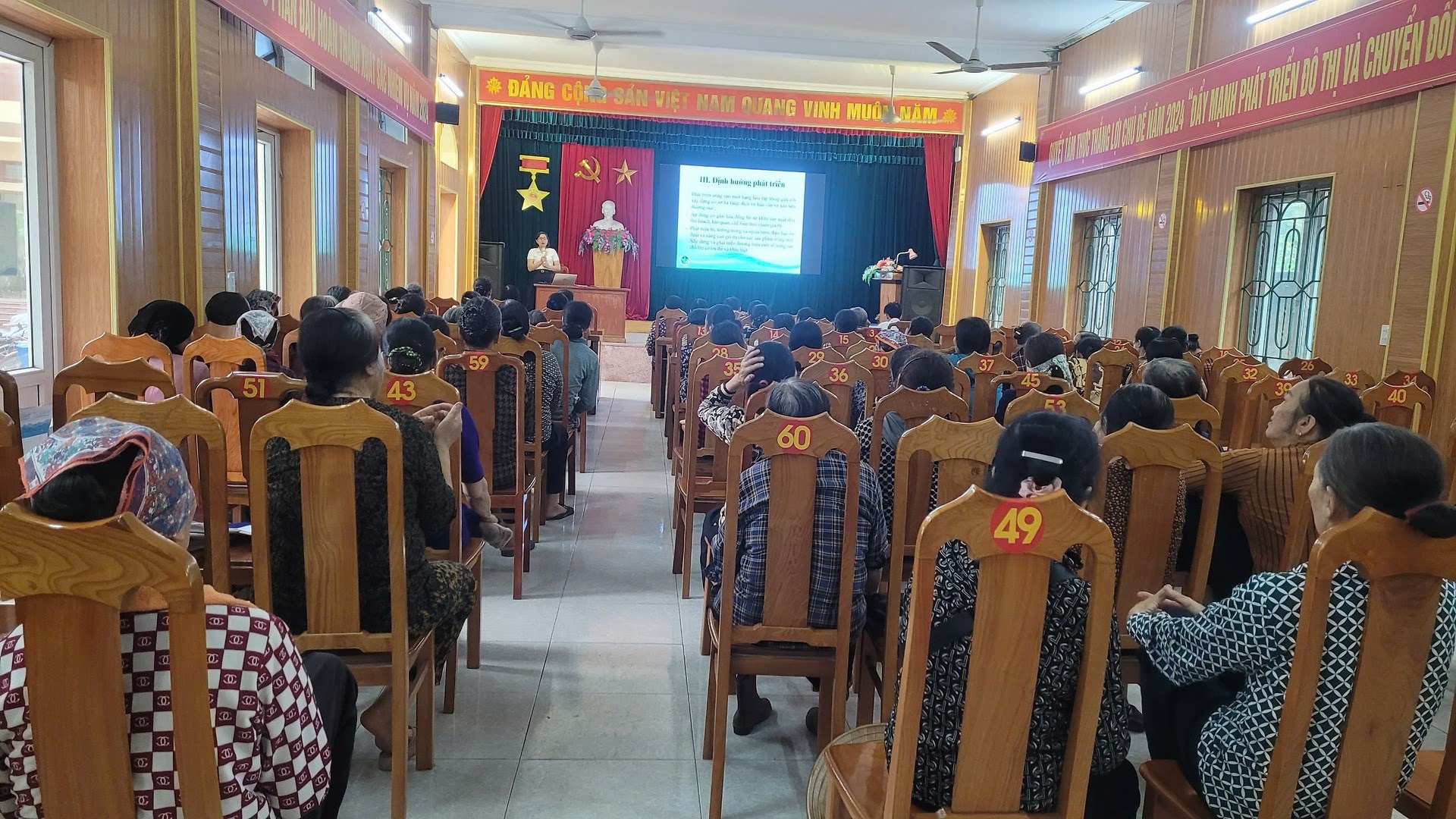 Đội tình nguyện Sở Nông nghiệp và Phát triển nông thôn phát huy tốt vai trò trong Chiến dịch Thanh niên tình nguyện hè năm 2024