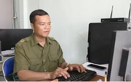 Công an viên gương mẫu, tích cực với công tác đảm bảo an ninh, trật tự ở cơ sở