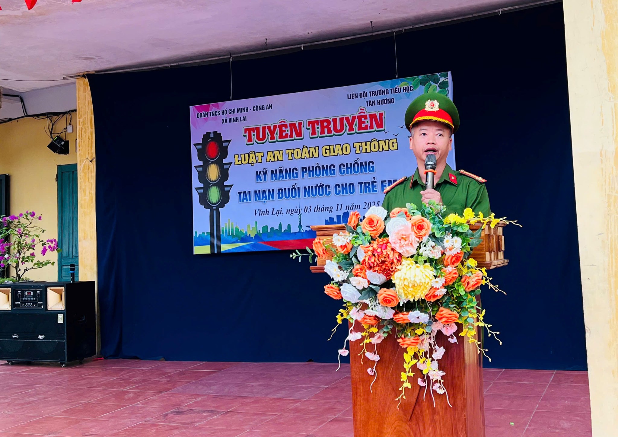 VĨNH LẠI: TUYÊN TRUYỀN LUẬT AN TOÀN GIAO THÔNG, PHÒNG CHỐNG TAI NẠN ĐUỐI NƯỚC CHO TRẺ EM NĂM 2025