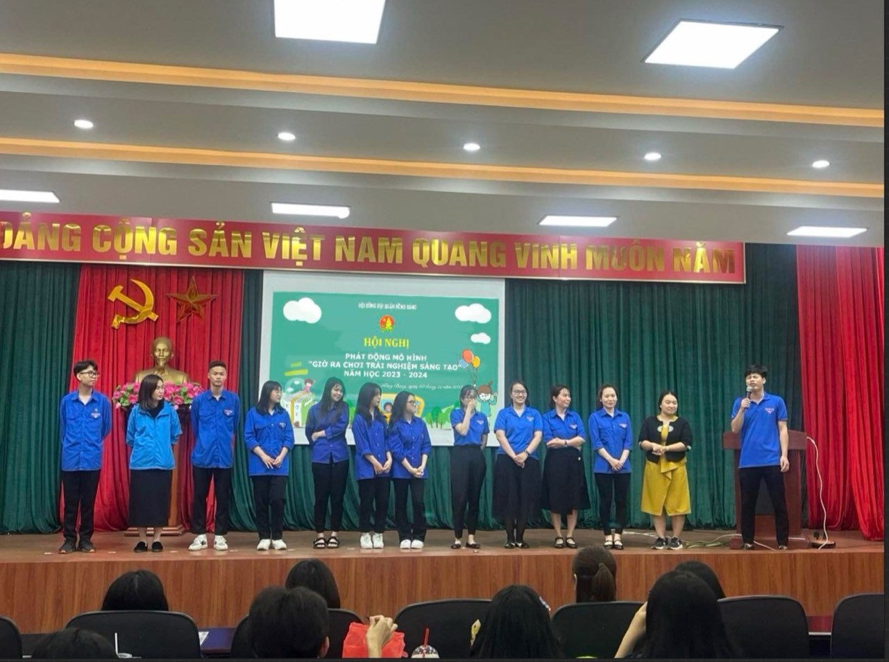 Phát động mô hình "Giờ ra chơi trải nghiệm sáng tạo" năm học 2023 - 2024