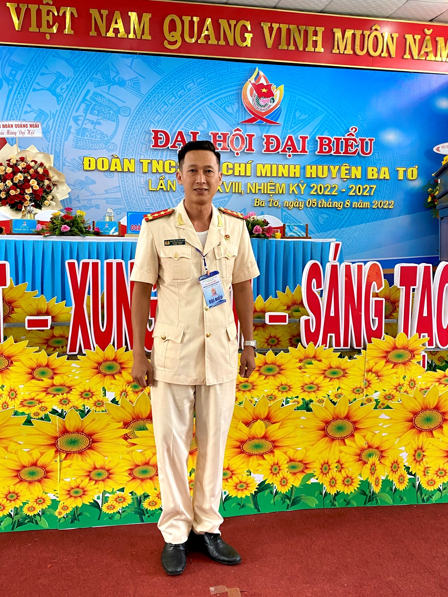 Đại úy Nguyễn Lê Viết Bão - Bí thư chi đoàn luôn gắn nhiệm vụ chuyên môn với hoạt động Đoàn