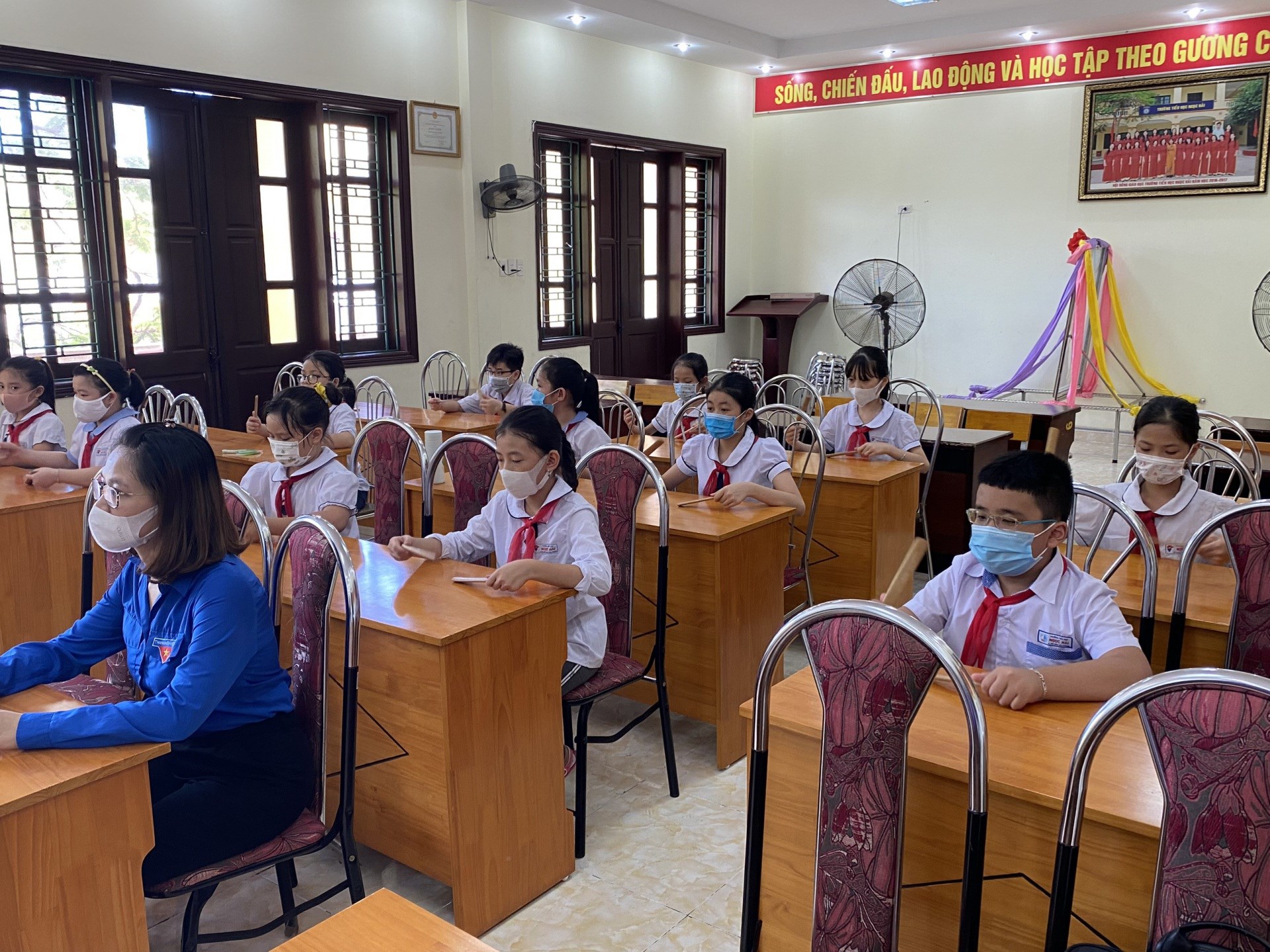 Tập huấn cán bộ chỉ huy Đội và Phụ trách Sao nhi đồng
