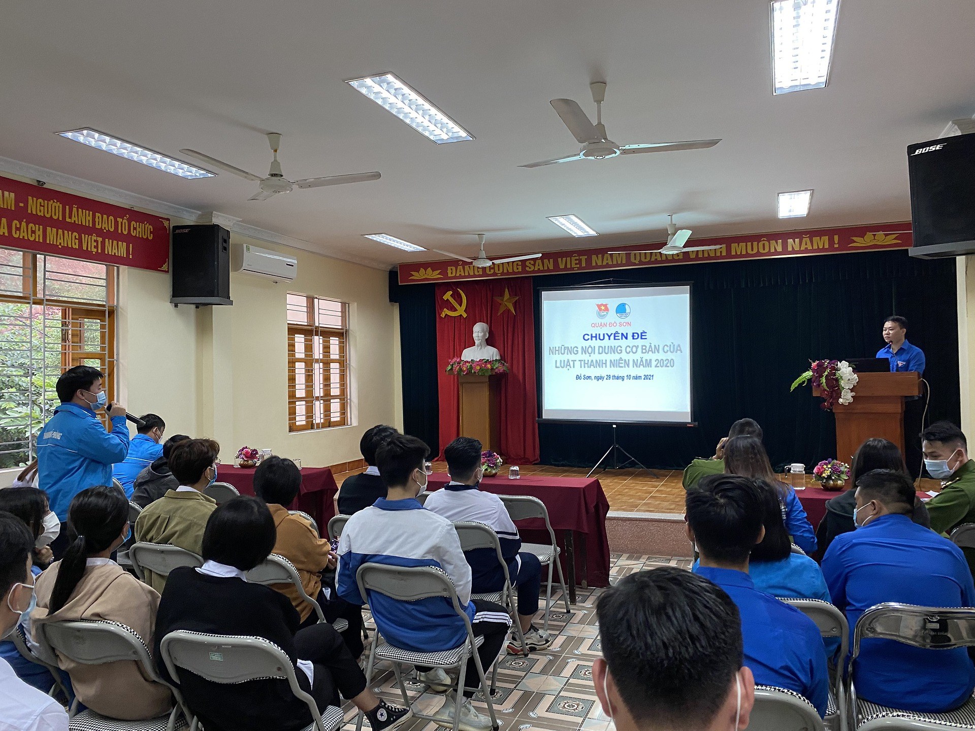Quận đoàn Đồ Sơn: Quán triệt Chuyên đề những nội dung cơ bản của Luật thanh niên năm 2020
