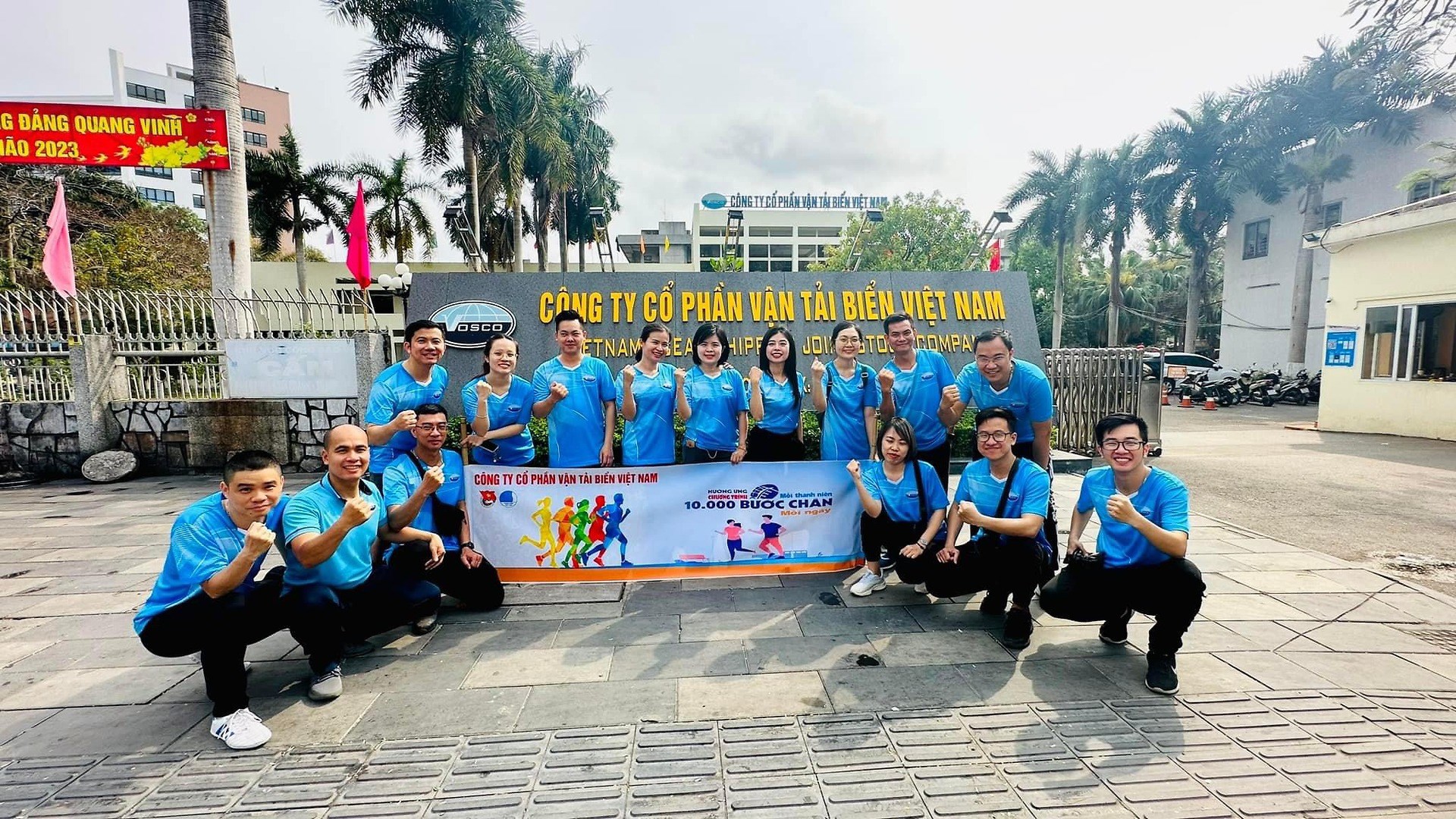 ĐTN VOSCO tiếp tục hưởng ứng chương trình "Mỗi thanh niên 10.000 bước chân mỗi ngày"
