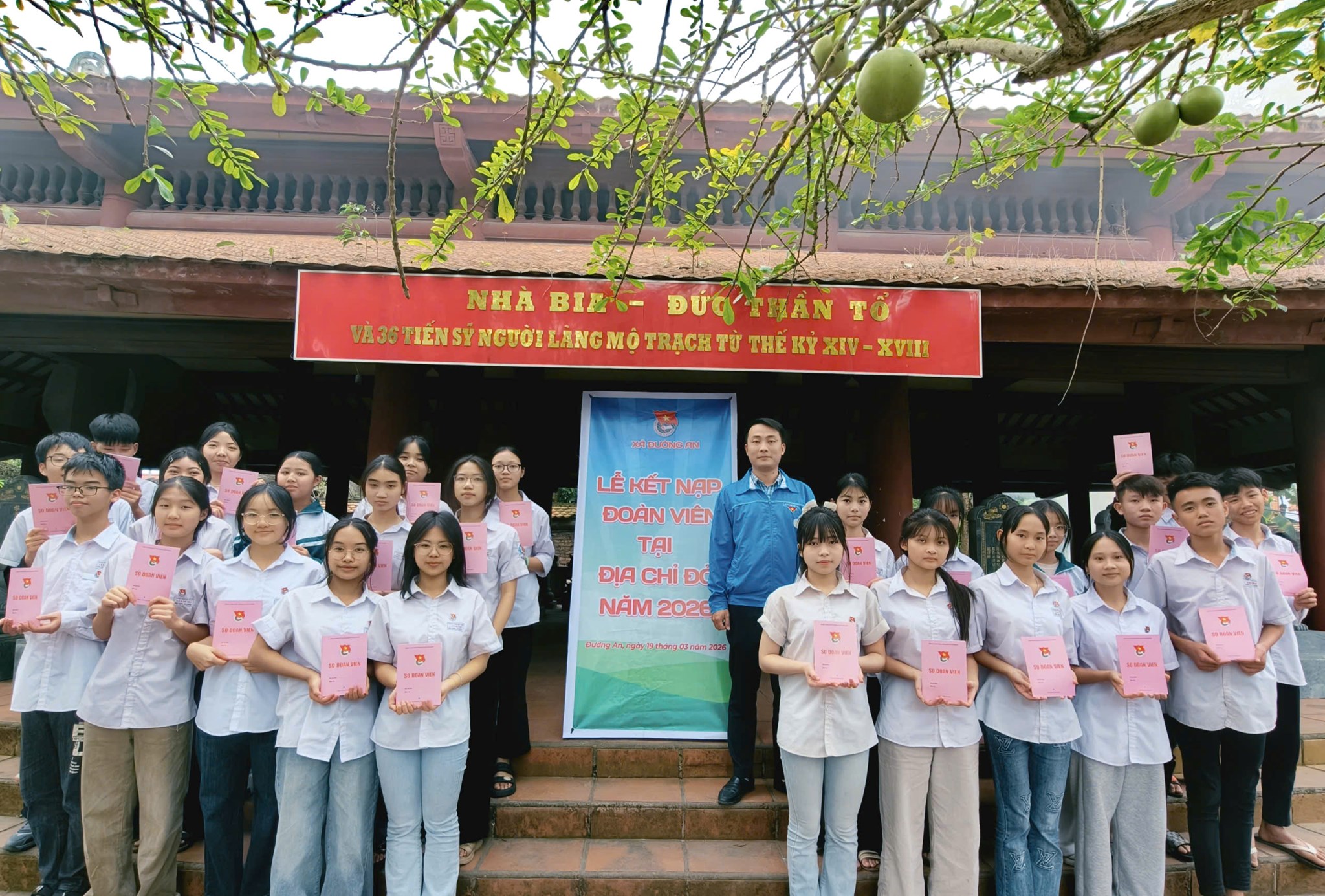 ĐƯỜNG AN: TỔ CHỨC LỄ KẾT NẠP ĐOÀN VIÊN MỚI NĂM 2026