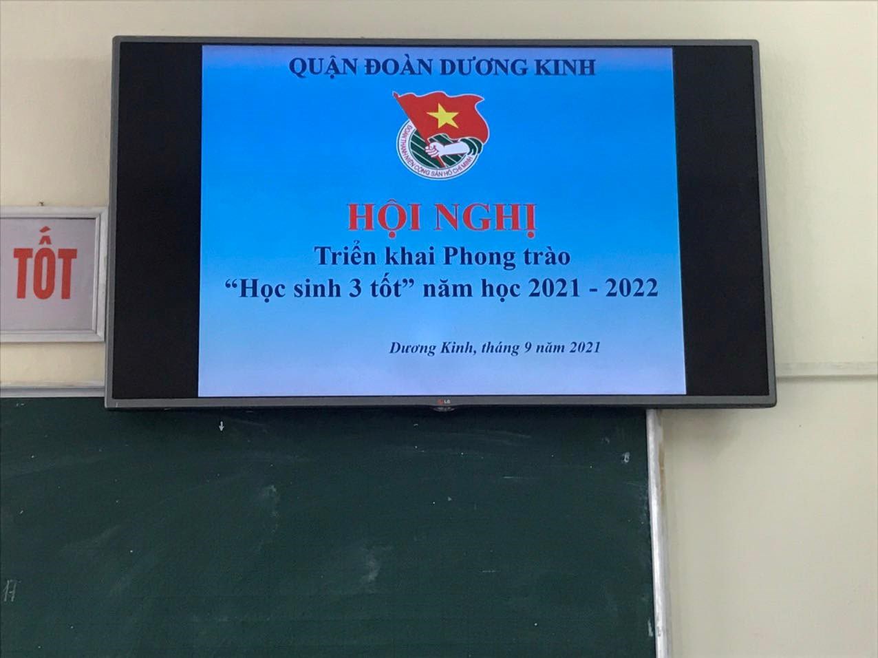 HỘI NGHỊ TRIỂN KHAI PHONG TRÀO HỌC SINH 3 TỐT