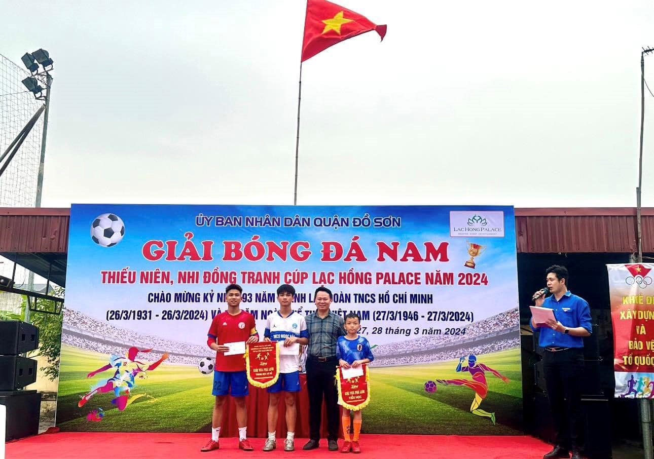 Sáng tạo tham mưu UBND tổ chức giải bóng đá thiếu niên, nhi đồng năm 2024 nhân dịp kỷ niệm 93 năm Ngày thành lập Đoàn