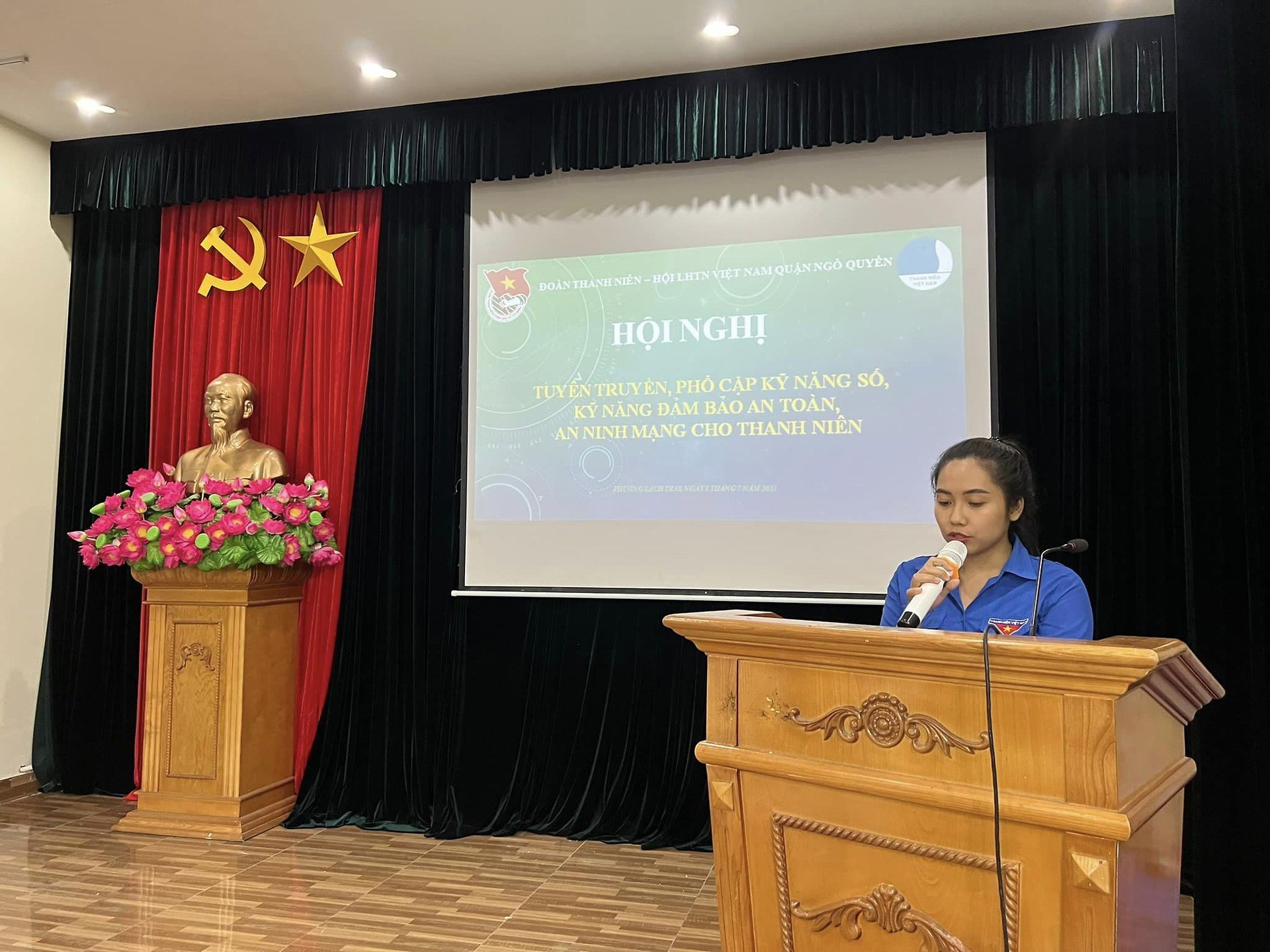HỘI NGHỊ TUYÊN TRUYỀN, PHỔ CẬP KỸ NĂNG SỐ, LUẬT AN NINH MẠNG VÀ KỸ NĂNG ĐẢM BẢO AN TOÀN, AN NINH MẠNG CHO THANH NIÊN