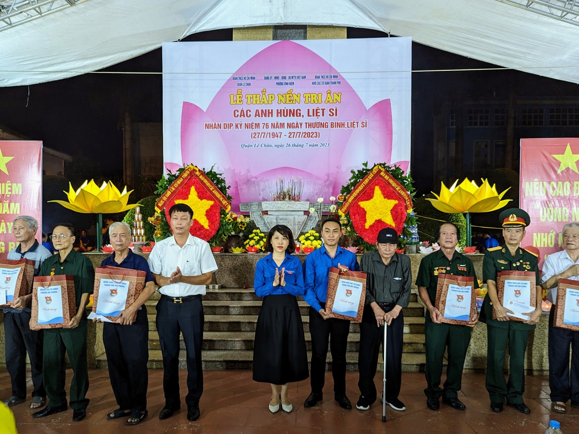 Công trình thanh niên “Tuổi trẻ Khối các cơ quan thành phố tri ân các các Mẹ Việt Nam anh hùng, người có công với cách mạng nhân kỷ niệm 76 năm Ngày Thương binh - Liệt sĩ”