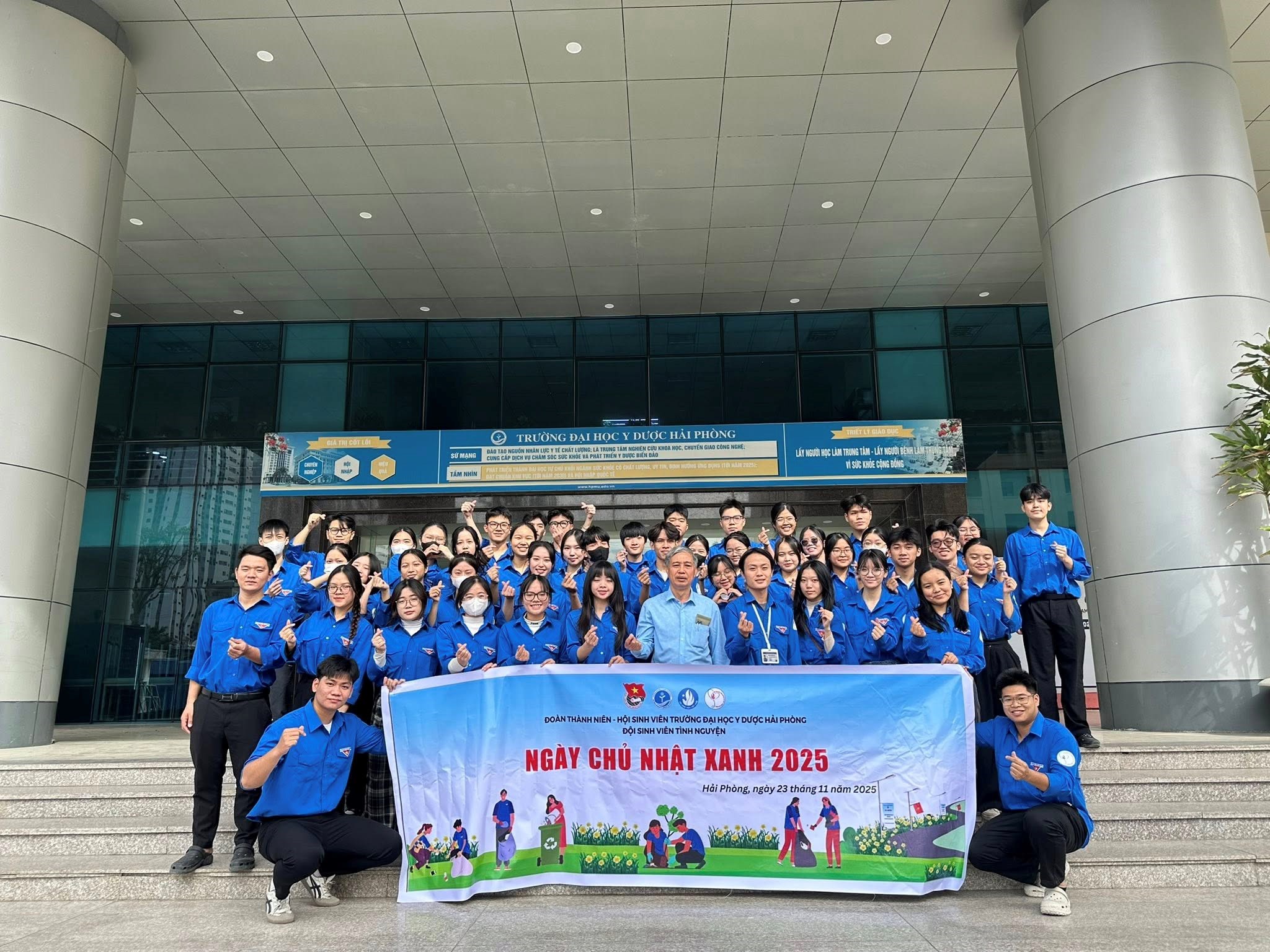 NGÀY CHỦ NHẬT XANH 2025 – 23/11/225 - MÀU ÁO XANH LAN TỎA YÊU THƯƠNG VÀ TRÁCH NHIỆM