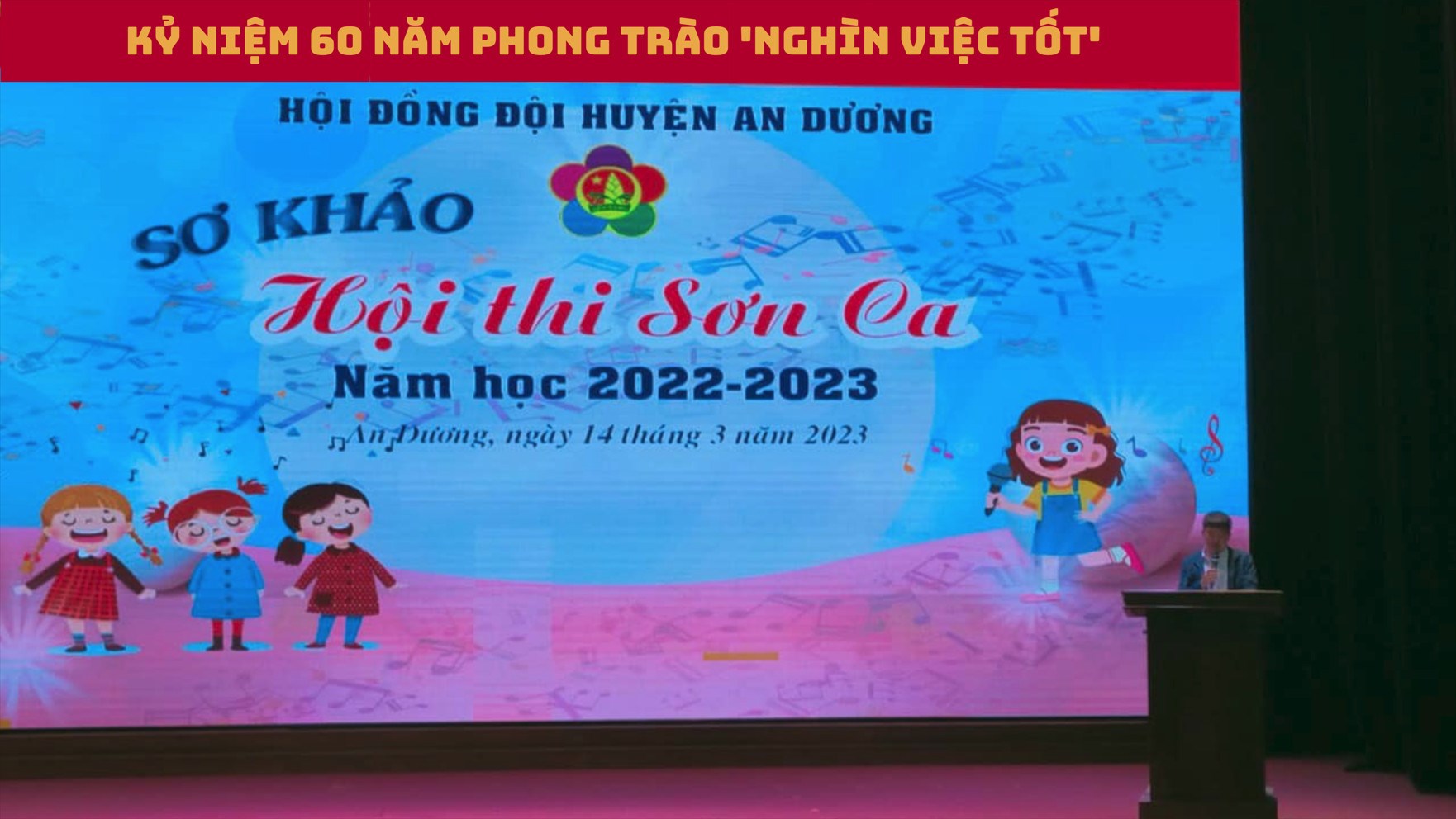 Đoàn TNCS Hồ Chí Minh huyện An Dương tổ chức Hội thi Sơn ca năm 2022 - 2023 nhân dịp kỷ niệm 60 năm phong trào Nghìn việc tốt (24/3/1963-24/3/2023)