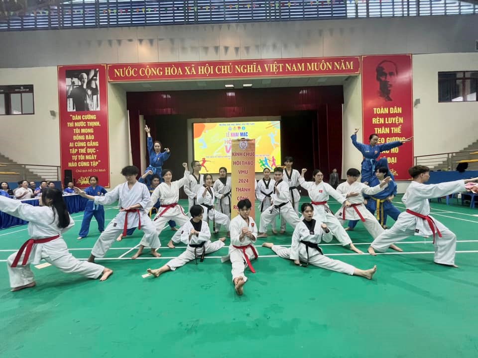 LỄ KHAI MẠC “HỘI THAO VMU 2024” TRƯỜNG ĐẠI HỌC HÀNG HẢI VIỆT NAM