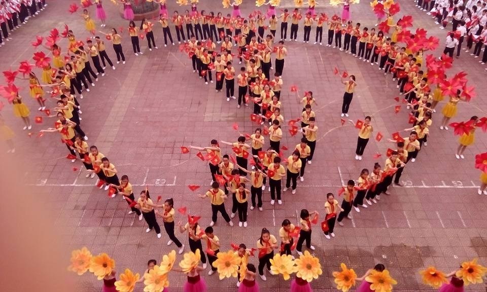 Liên đội THCS Lê Lợi tưng bừng Ngày hội Thiếu nhi vui khỏe - Tiến bước lên Đoàn