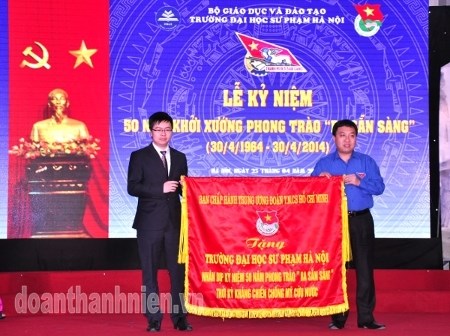 Kỷ niệm 50 năm phong trào “Ba sẵn sàng”