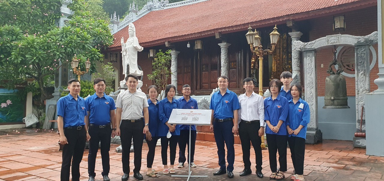 Tuổi trẻ Hàng hải tham gia Số hoá các di tích lịch sử - văn hoá tại huyện Thuỷ Nguyên, thành phố Hải Phòng