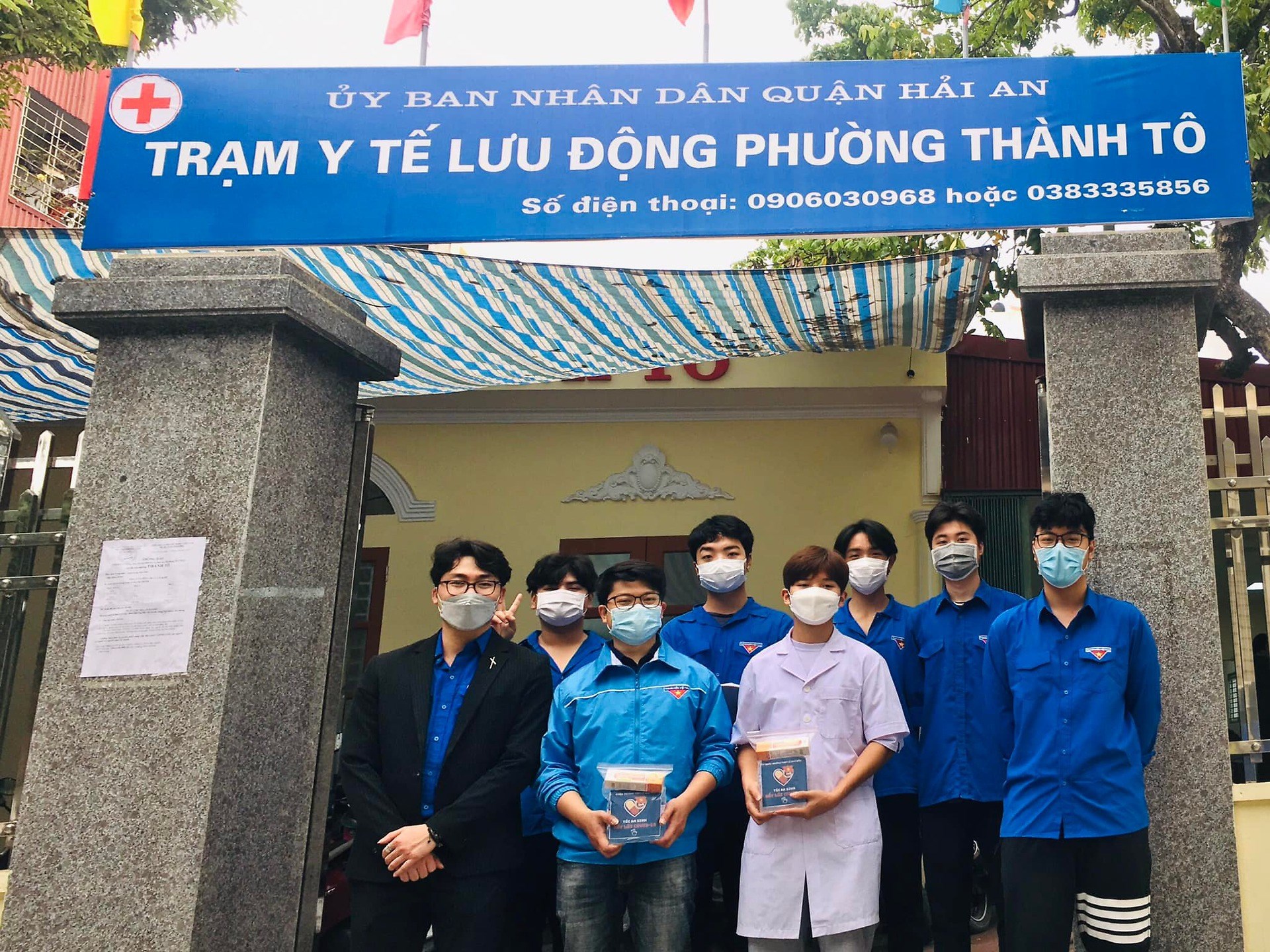 Quận đoàn Hải An: Tổ chức các hoạt động tình nguyện vì cuộc sống cộng đồng - Chung tay đẩy lùi dịch bệnh Covid-19