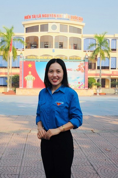 Cô giáo trẻ nhiệt huyết