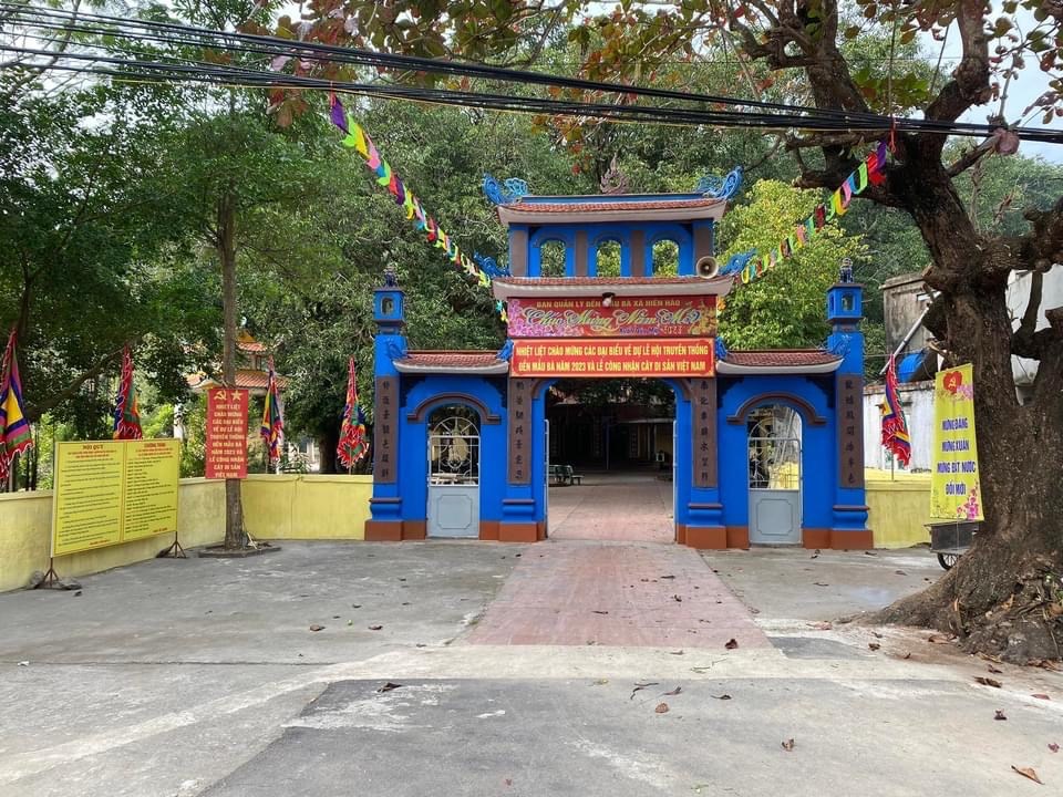 ĐỀN MẪU BÀ HIỀN HÀO, XÃ HIỀN HÀO, HUYỆN CÁT HẢI