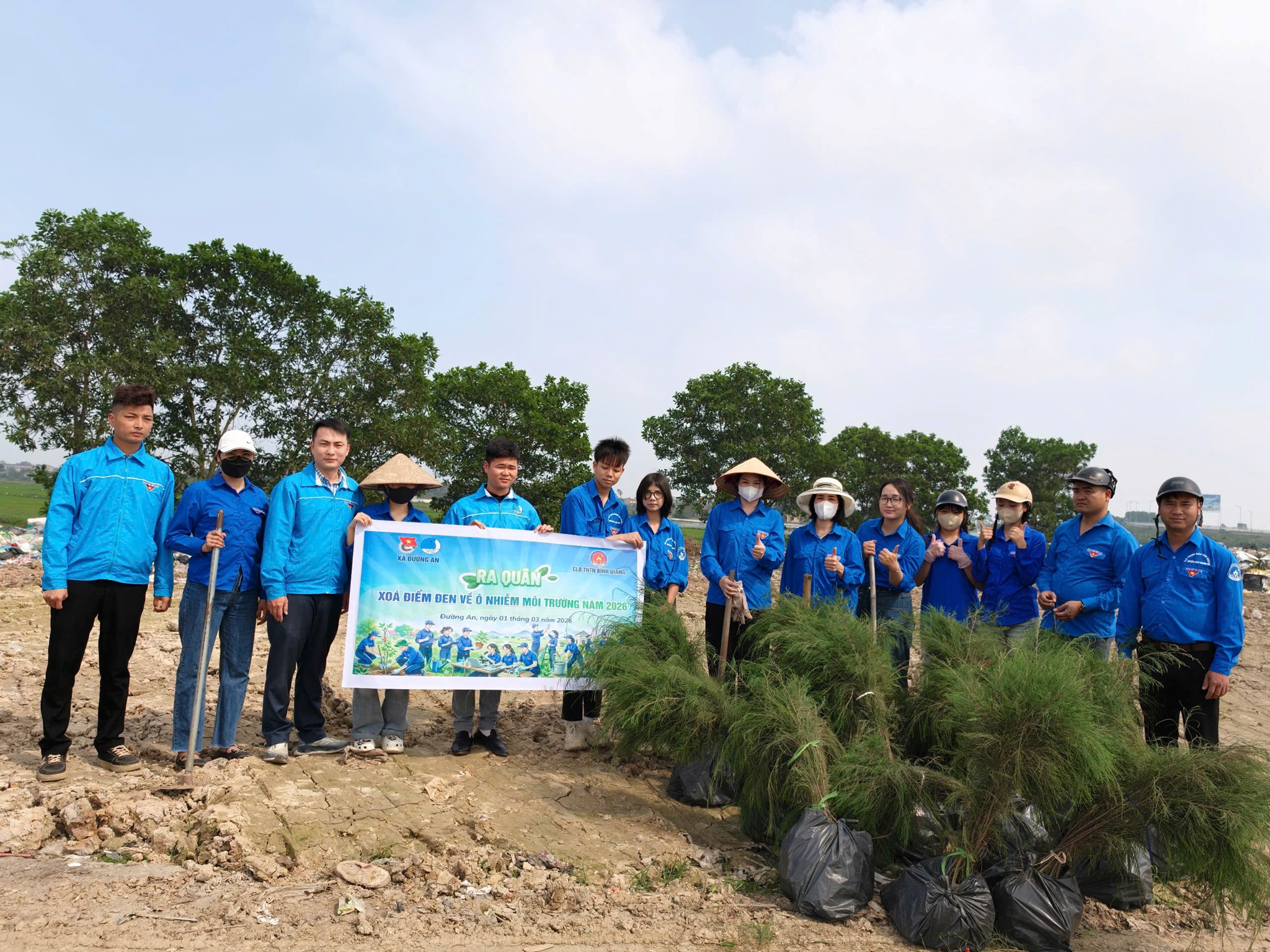 ĐƯỜNG AN: TỔ CHỨC RA QUÂN XÓA ĐIỂM ĐEN VỀ Ô NHIỄM MÔI TRƯỜNG NĂM 2026