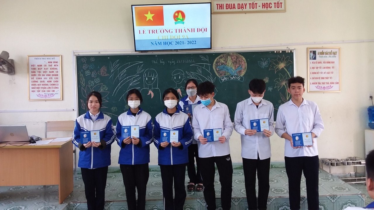 Ngày hội công nhận chương trình rèn luyện đội viên năm học 2021 - 2022