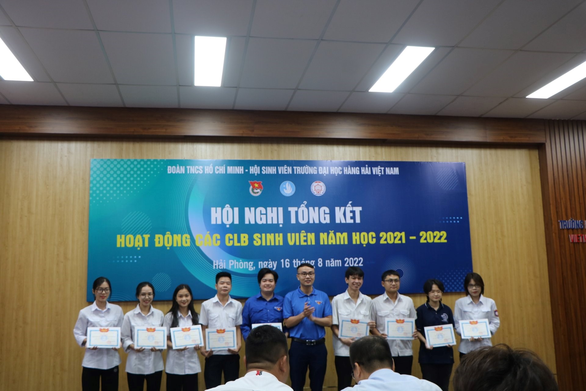 HỘI NGHỊ TỔNG KẾT HOẠT ĐỘNG CÁC CLB TRƯỜNG ĐẠI HỌC HÀNG HẢI VIỆT NAM 2021 - 2022