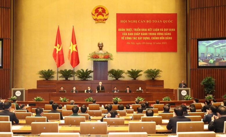 Cán bộ Đoàn tham gia học tập, quán triệt Kết luận và Quy định của Ban Chấp hành Trung ương Đảng về công tác xây dựng, chỉnh đốn Đảng và Kế hoạch của Đoàn TNCS Hồ Chí Minh thực hiện Kết luận Hội nghị Trung ương 4, khóa XIII