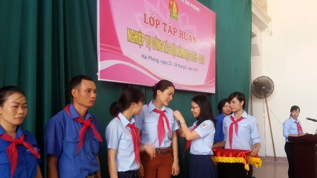Tập huấn nghiệp vụ công tác Đội năm học 2015 - 2016