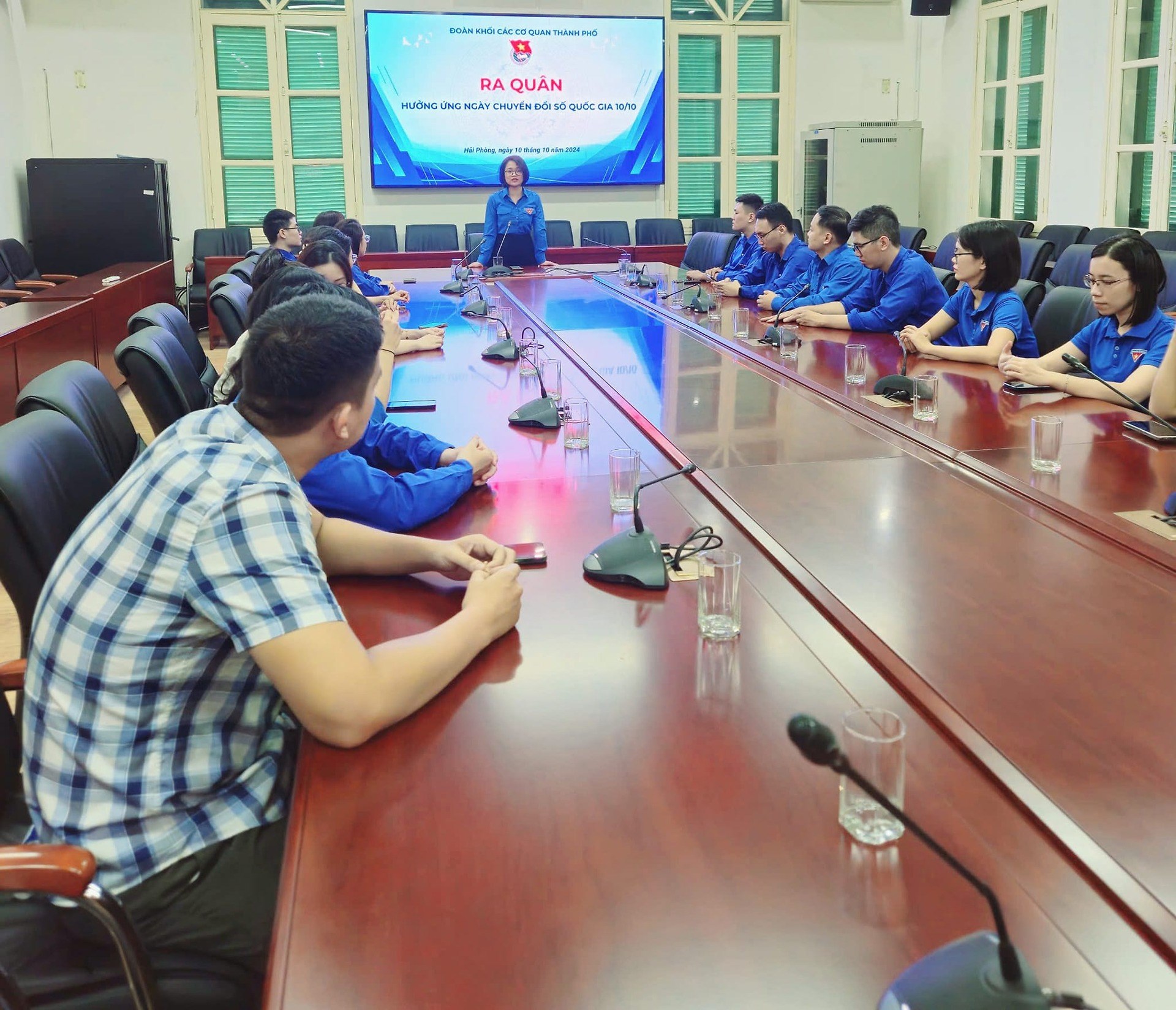 QUÝ IV NĂM 2024 - TUỔI TRẺ KHỐI VẬN ĐỘNG NGUỒN NHÂN LỰC GẦN 200 CÁN BỘ ĐOÀN, ĐVTN THAM GIA TRIỂN KHAI CÁC HOẠT ĐỘNG TÌNH NGUYỆN